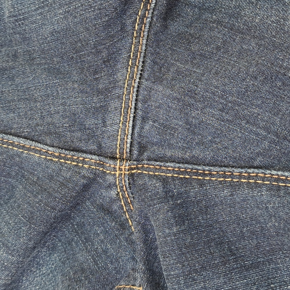 White House Black Market Boot Leg Mid-Rise Blue Jeans Size 0S - Picture 13 of 17